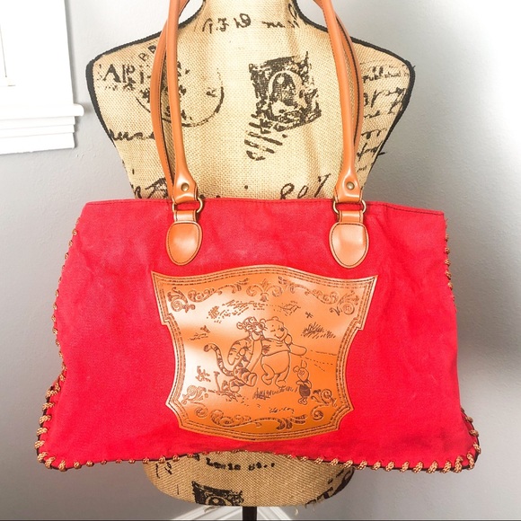 Disney Handbags - DISNEY WINNIE THE POOH CANVAS TOTE